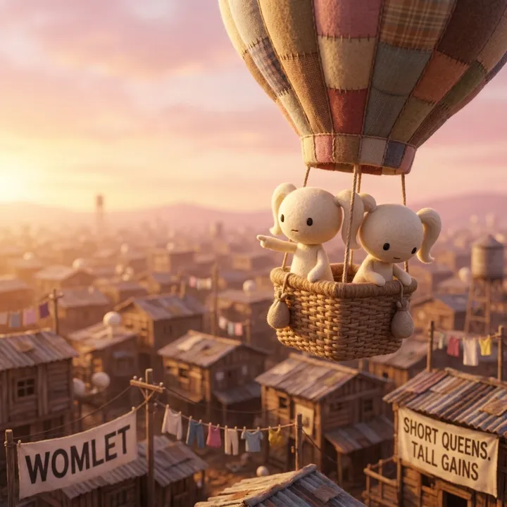 Womlet scene: the balloon ride