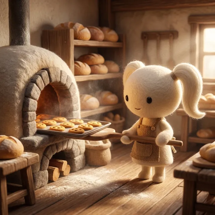 Womlet scene: the bakery