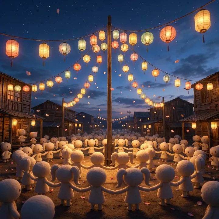 Womlet scene: lantern festival